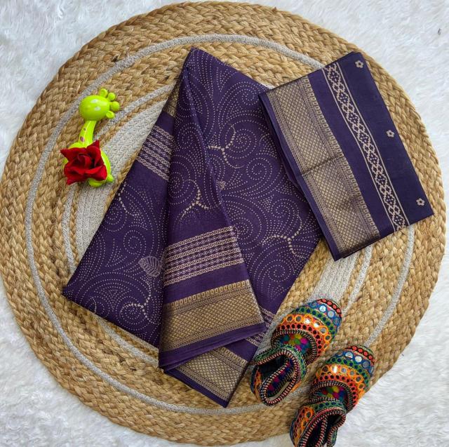 Lakhani chatai border fancy cotton sarees wholesale